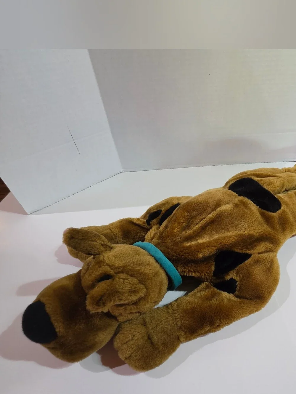 Vintage 2000s Scooby-Doo Jumbo Laying Plush with Sound Tested